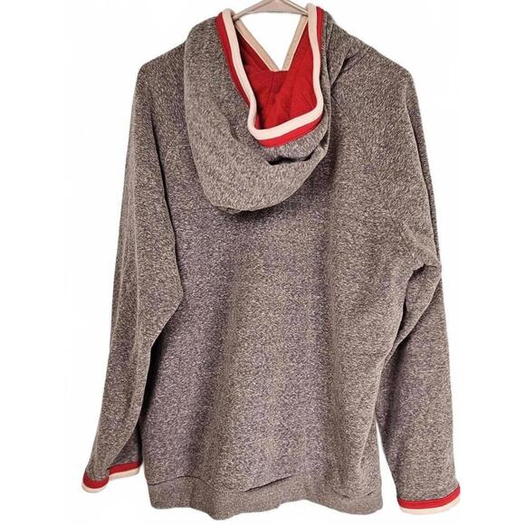 Champion San Diego State Aztecs Hoodie Sweatshirt Gray Red White Unisex XL - Picture 2 of 9